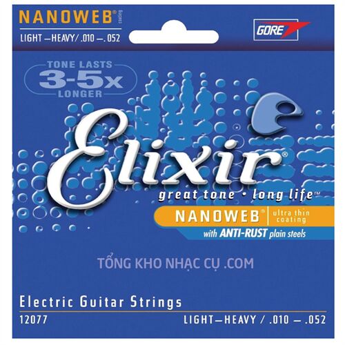 Dây Đàn Guitar Electric Elixir 12077